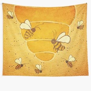 Honey Bee Tapestry
